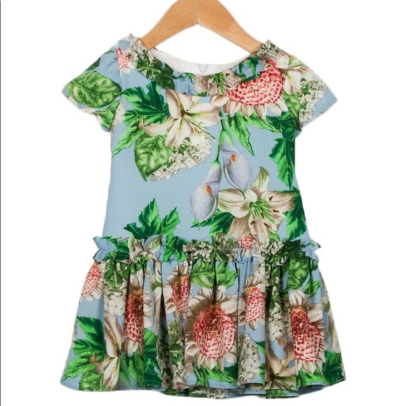 Helena Tropical Infant Girls Dress - Picture 1 of 6